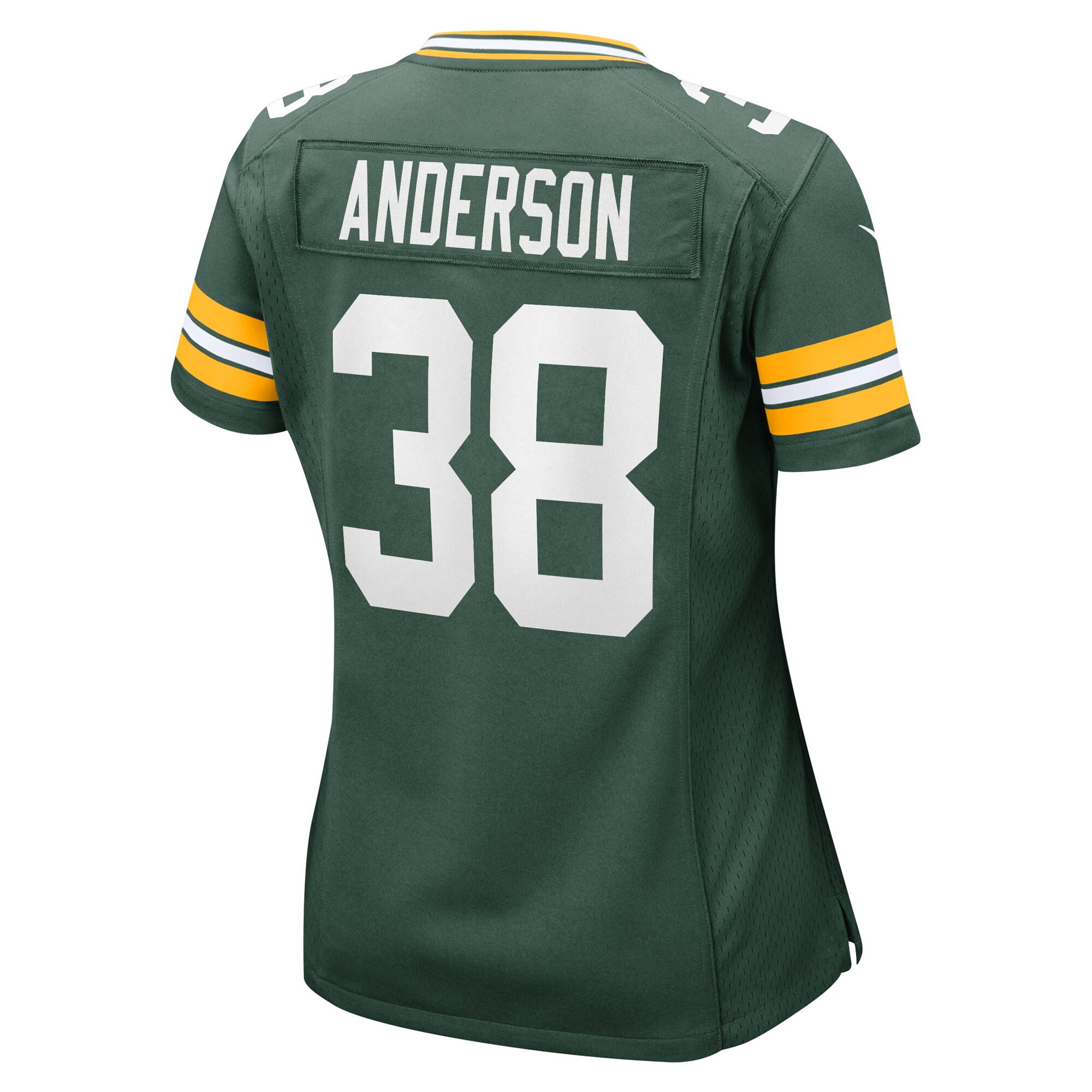 Zayne Anderson Green Bay Packers Women’s Team Game Jersey – Green