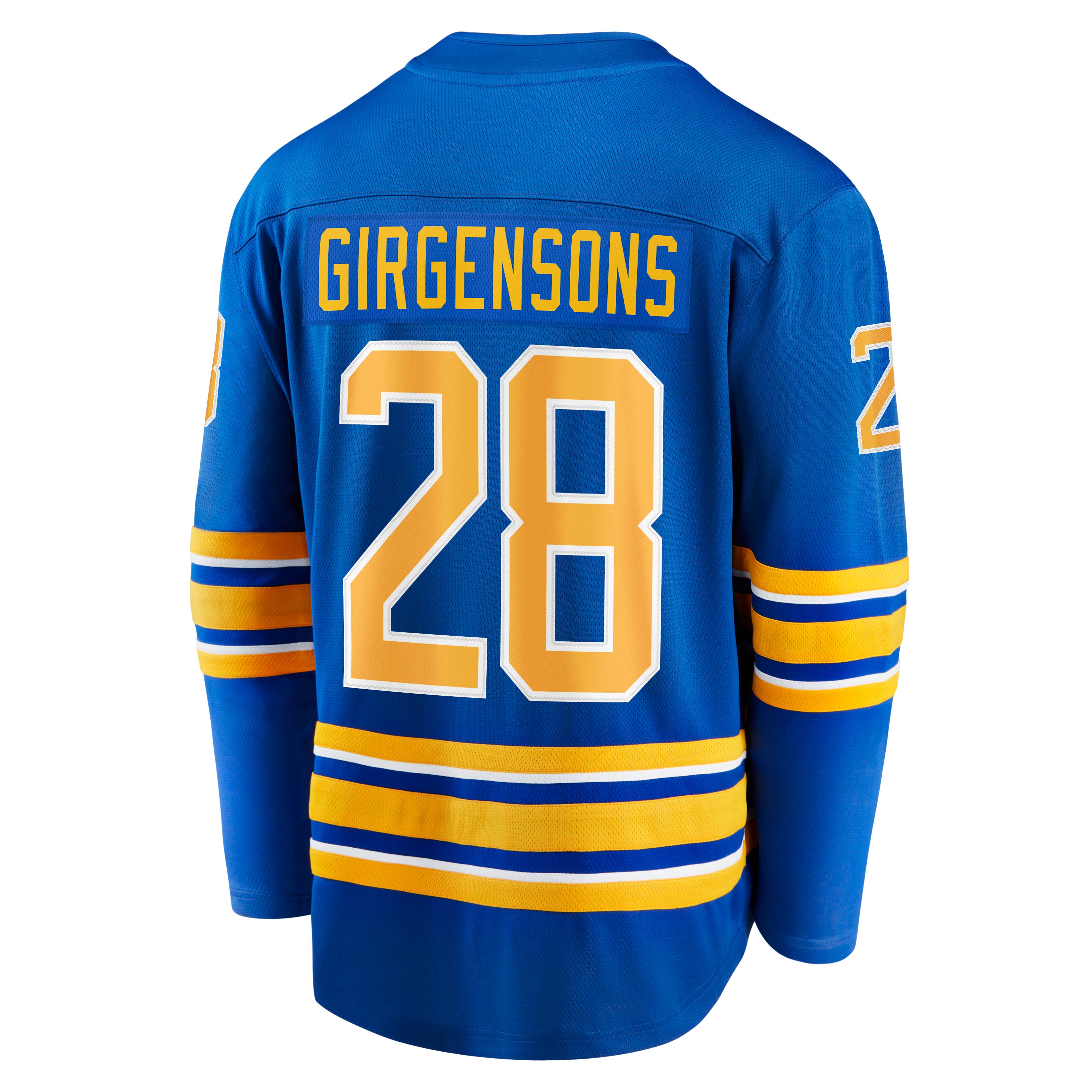 Zemgus Girgensons Buffalo Sabres Home Breakaway Player Jersey – Royal