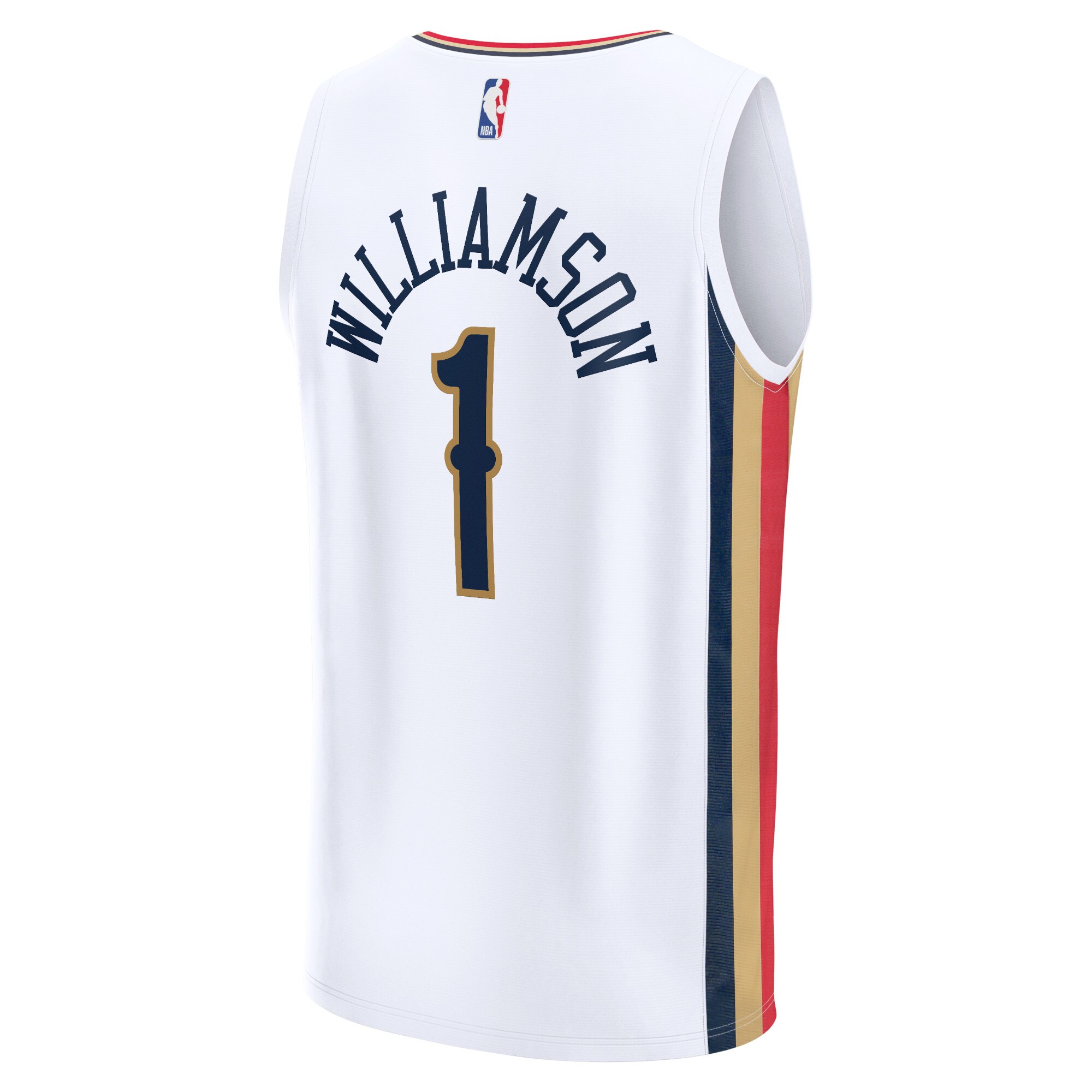 Zion Williamson New Orleans Pelicans 2021/22 Fast Break Jersey – City Edition – White