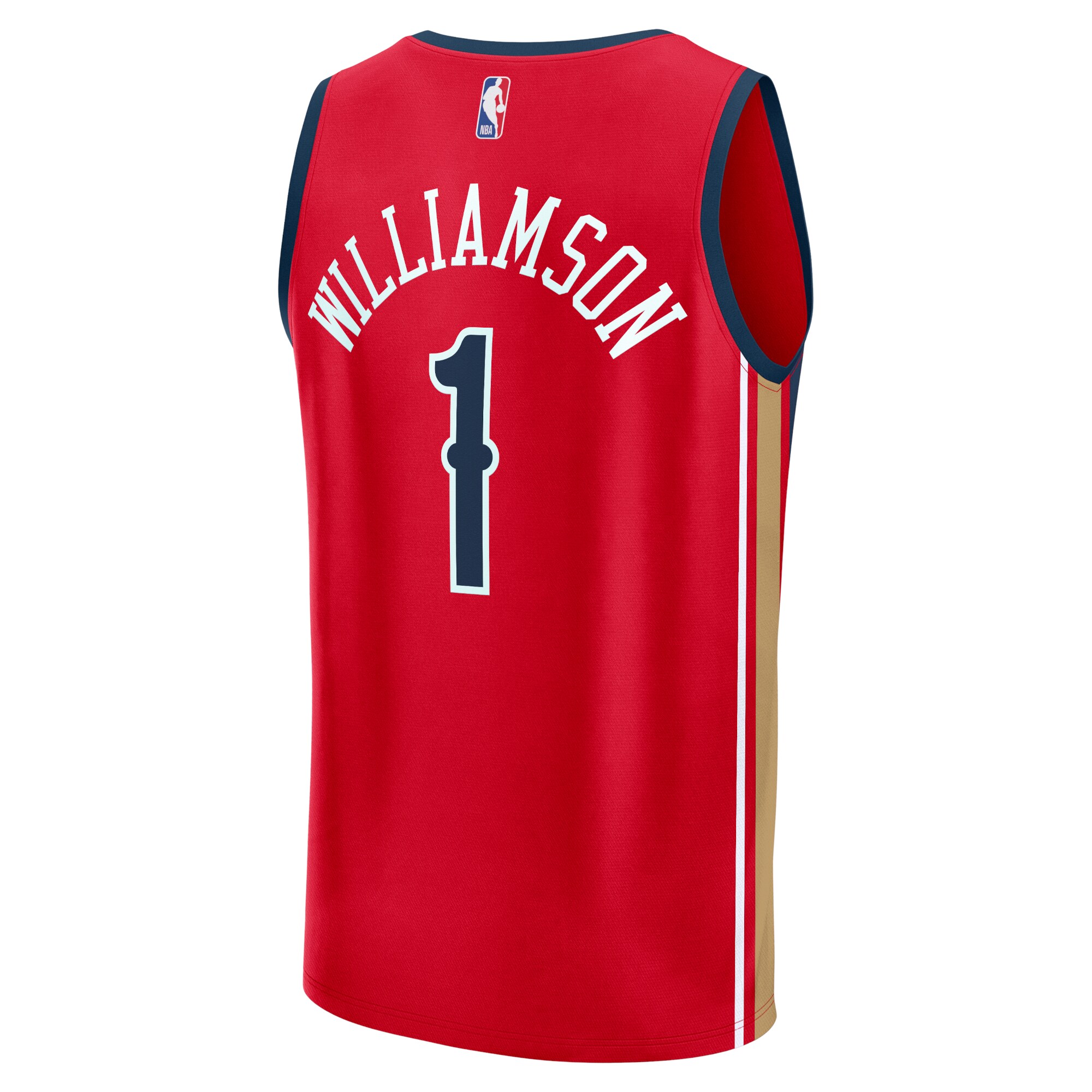 Zion Williamson New Orleans Pelicans Fanatics Youth Fast Break Player Jersey – Statement Edition – Red