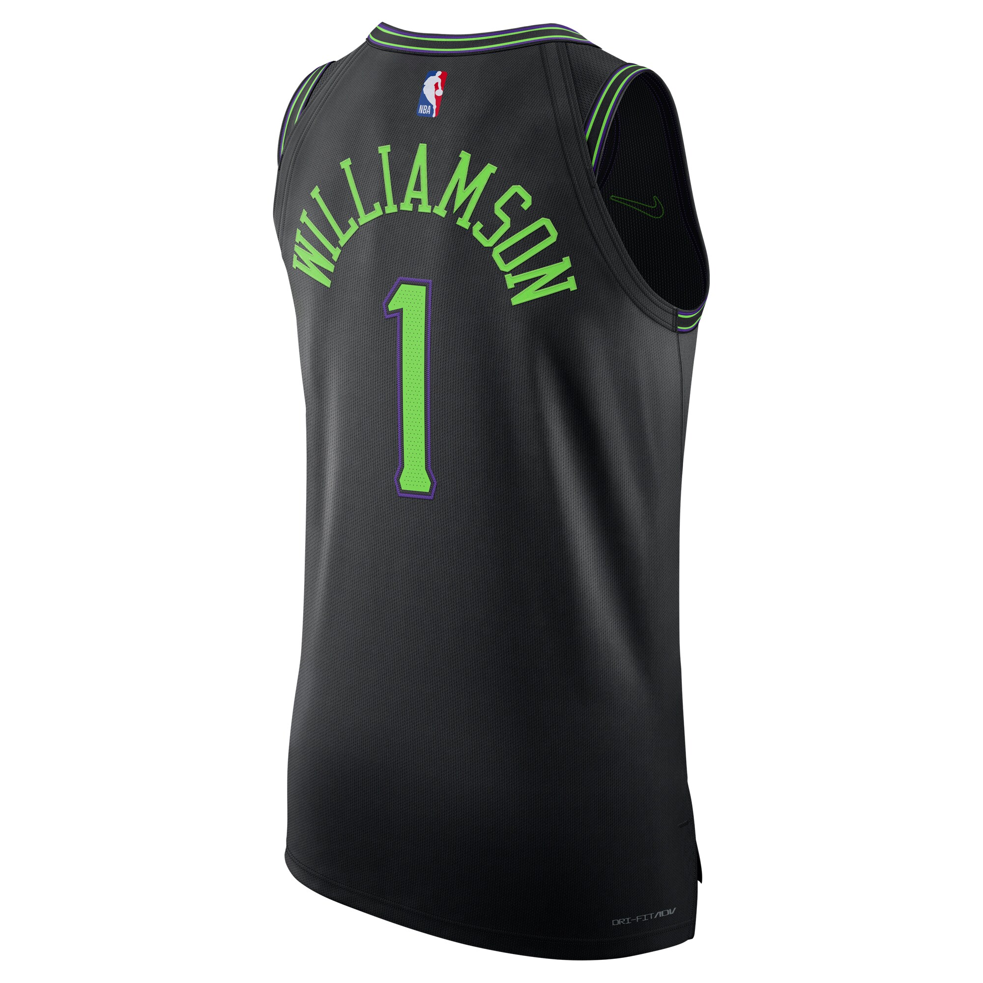 Zion Williamson New Orleans Pelicans Jersey – City Edition – Black