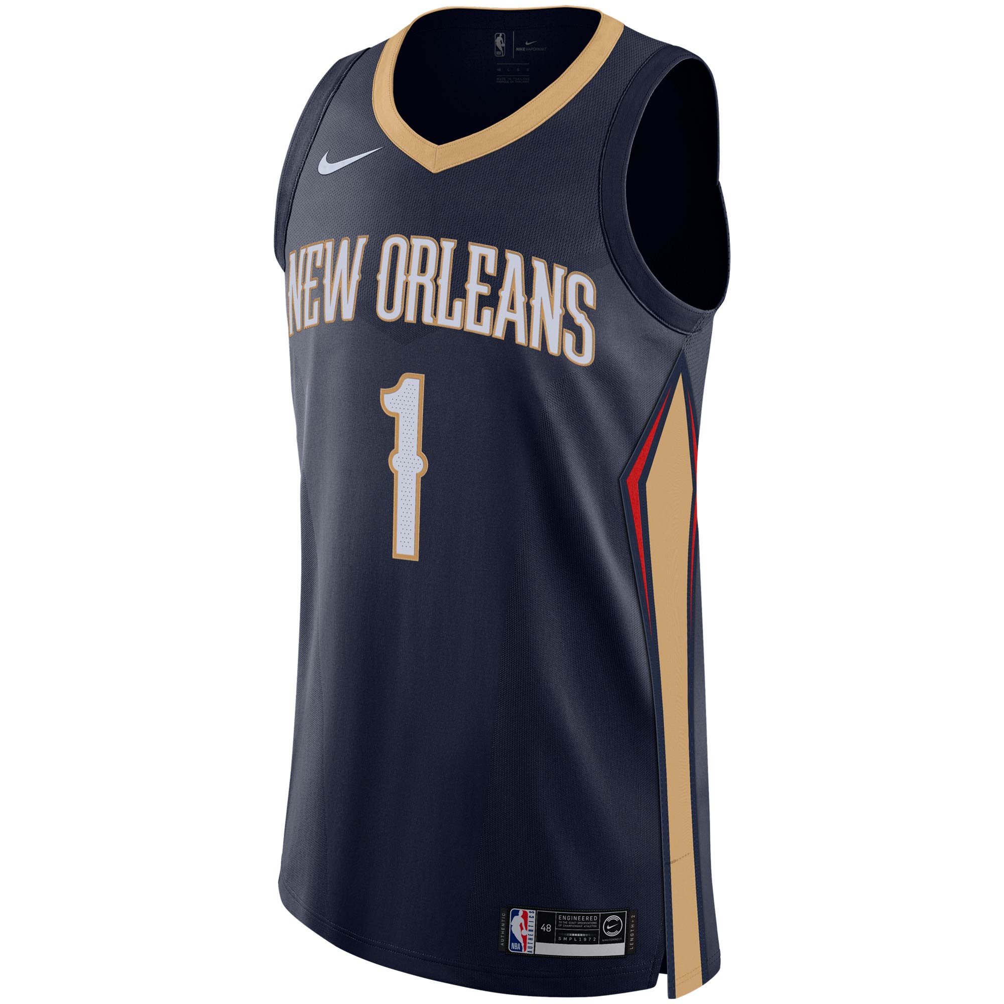 Zion Williamson New Orleans Pelicans Player Jersey – Icon Edition – Navy