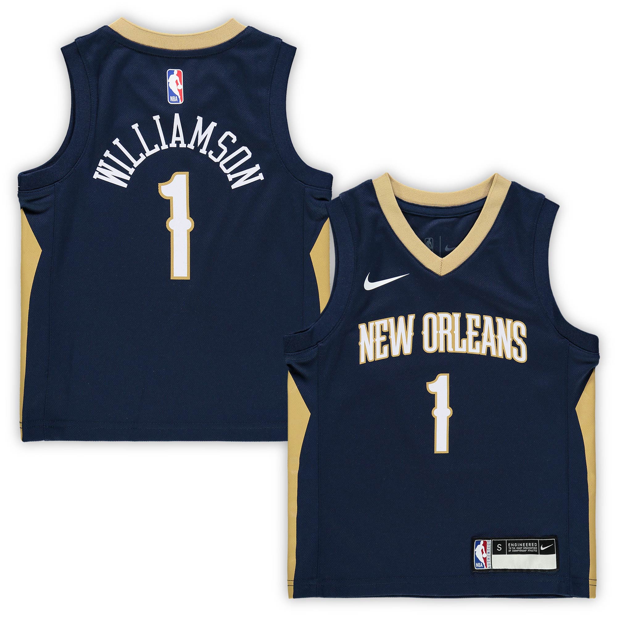 Zion Williamson New Orleans Pelicans Preschool Jersey - Icon Edition - Navy