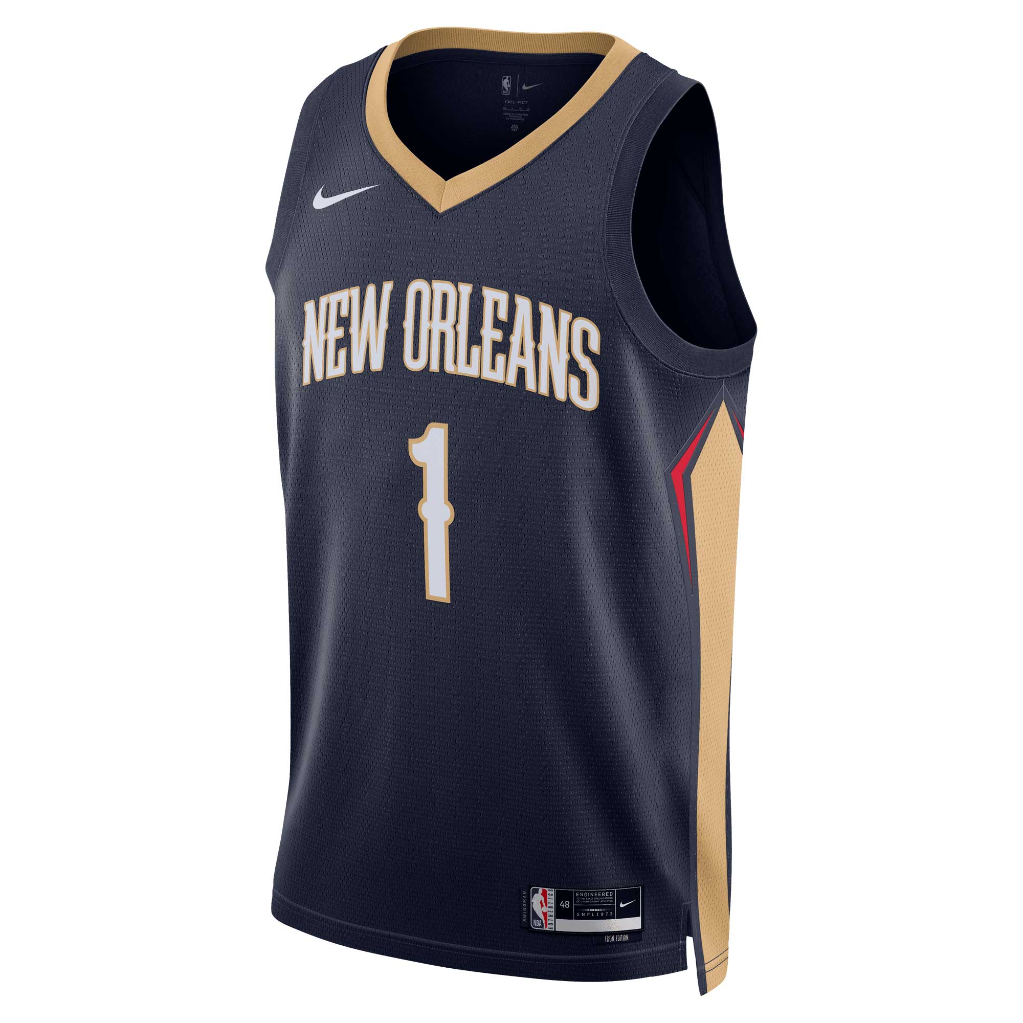 Zion Williamson New Orleans Pelicans Unisex Swingman Jersey – Association Edition – White
