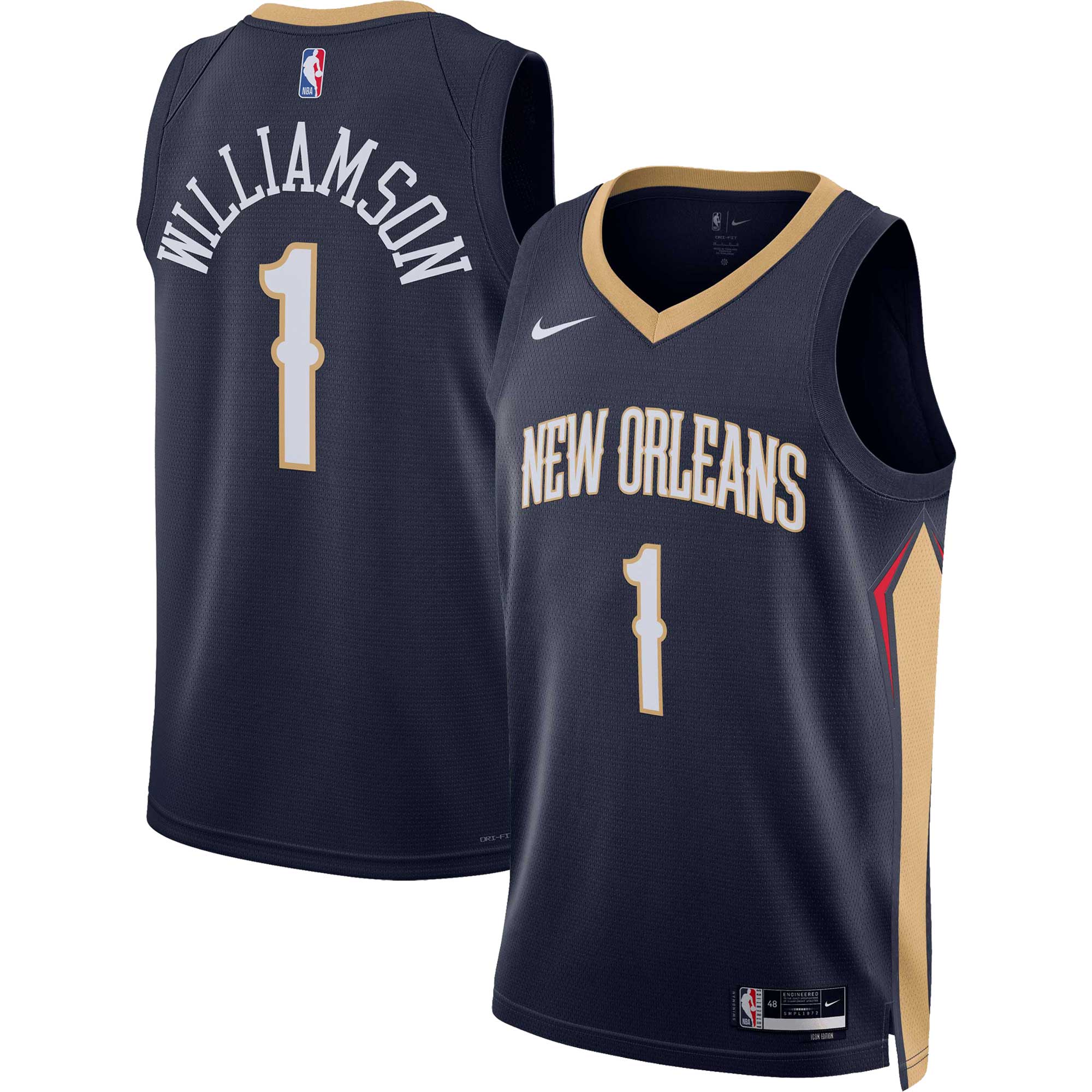 Zion Williamson New Orleans Pelicans Unisex Swingman Jersey – Association Edition – White
