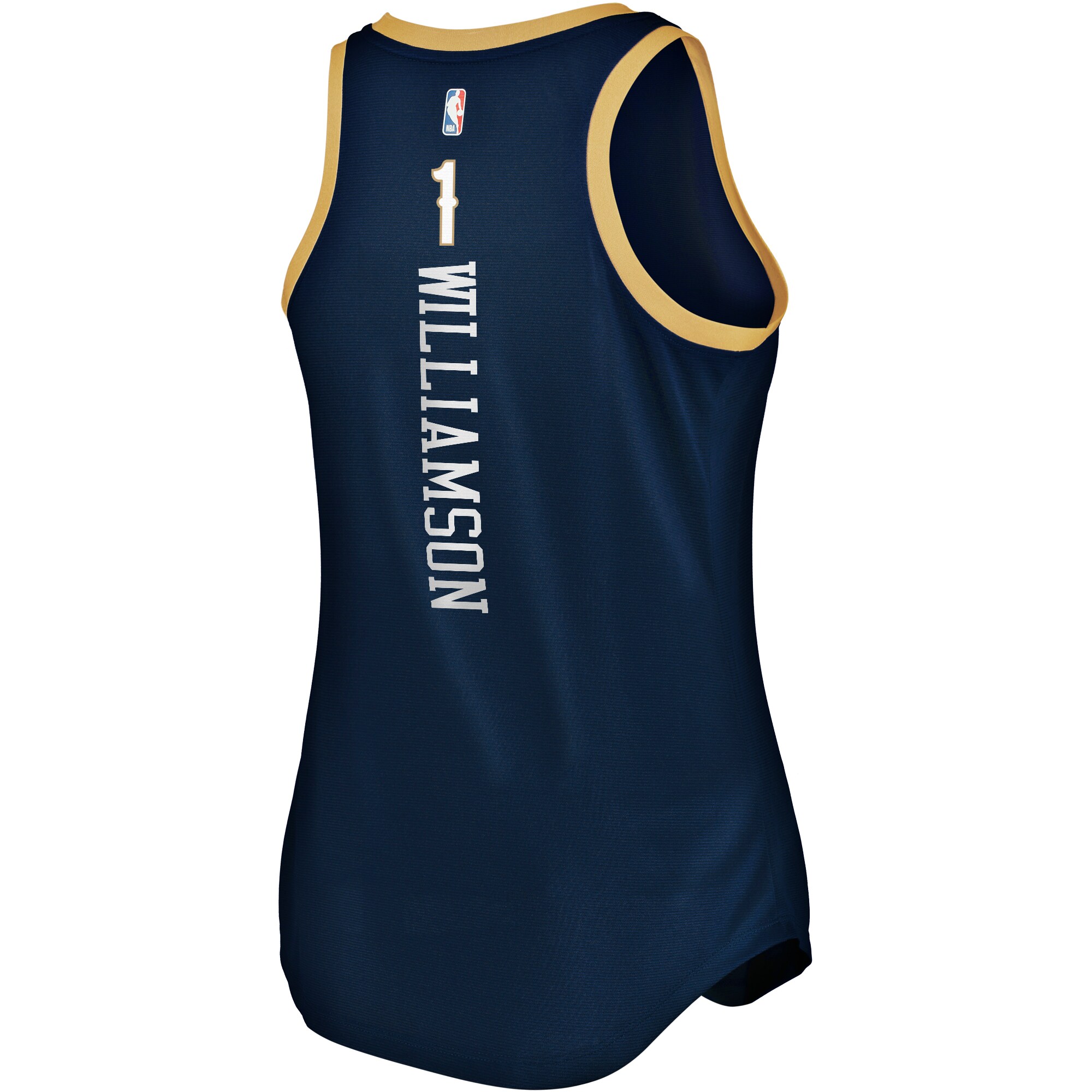 Zion Williamson New Orleans Pelicans Women’s 2019/20 Fast Break Team Tank Jersey – Icon Edition – Navy
