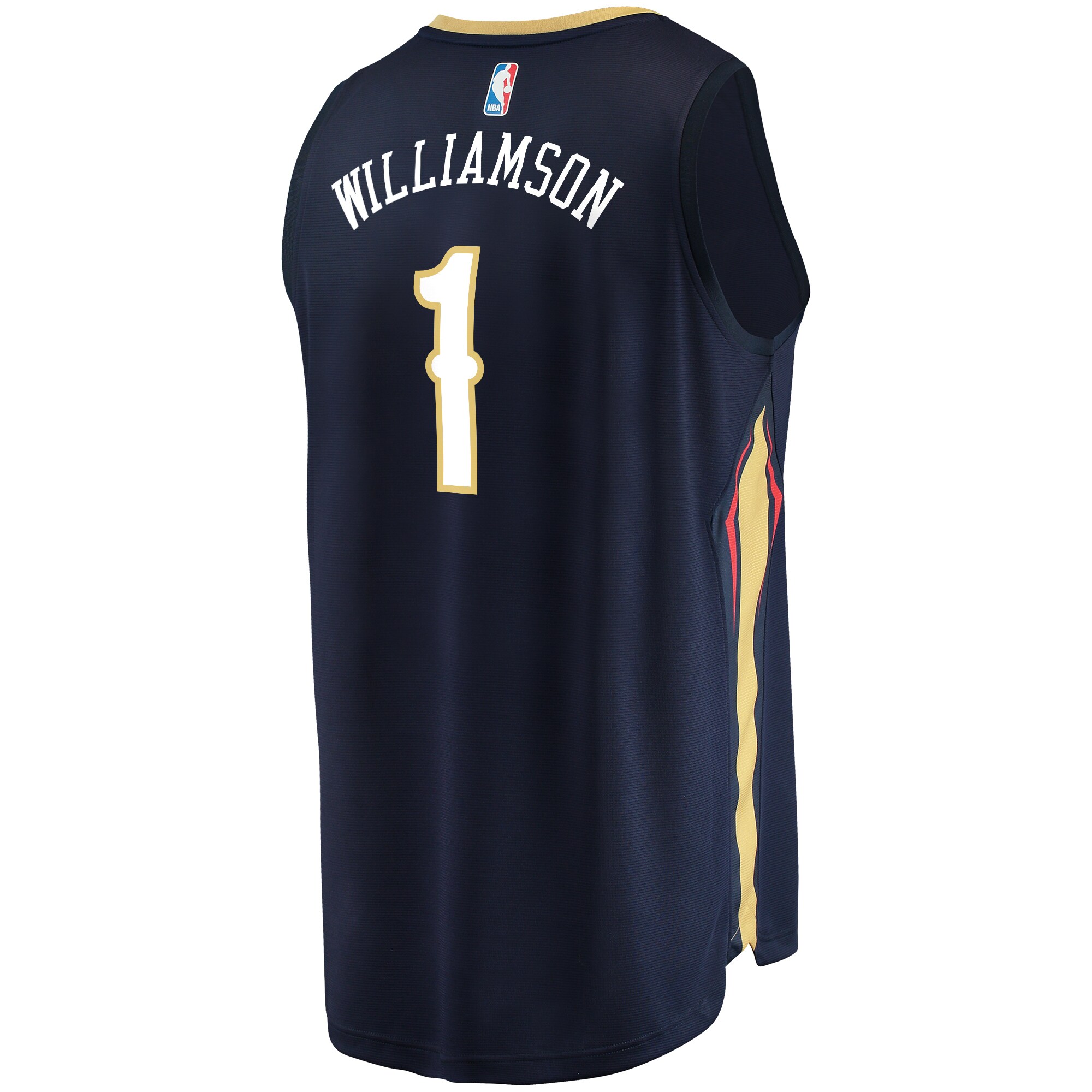 Zion Williamson New Orleans Pelicans Youth Fast Break Jersey Navy – Icon Edition