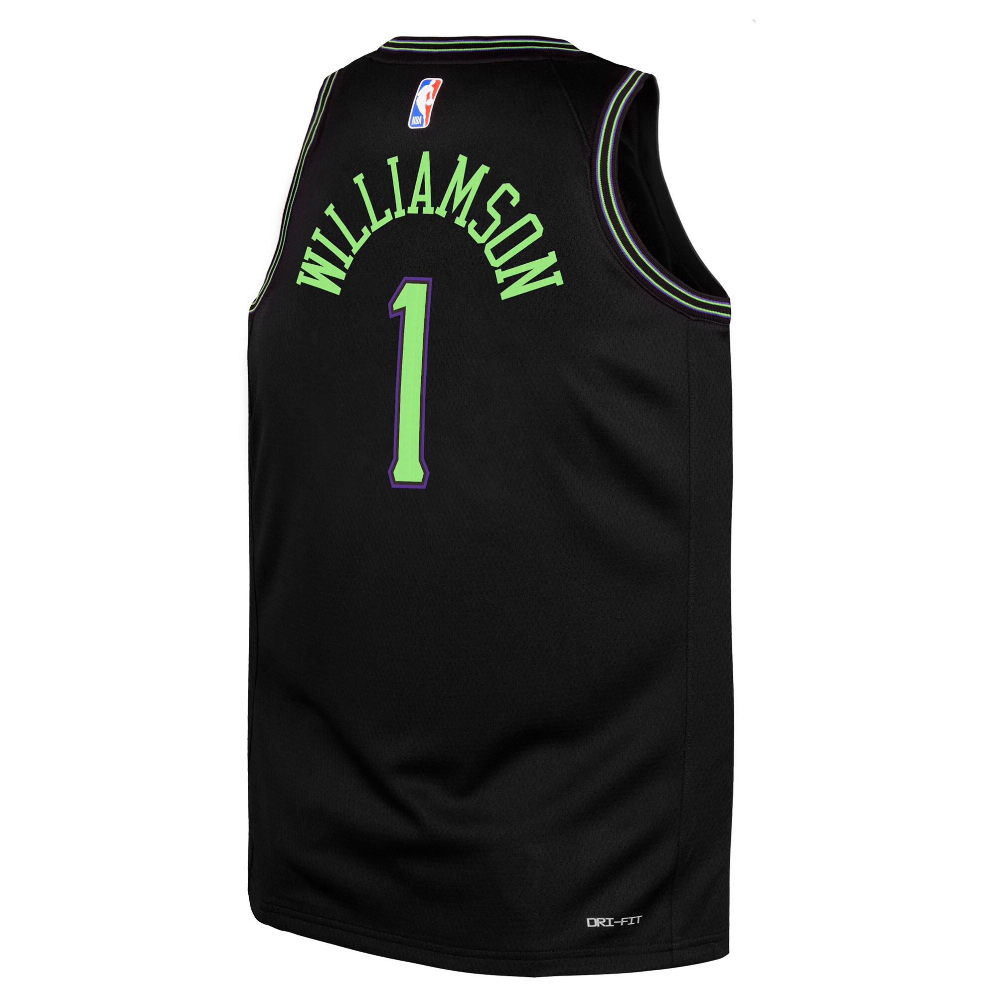 Zion Williamson New Orleans Pelicans Youth Swingman Jersey – City Edition – Black