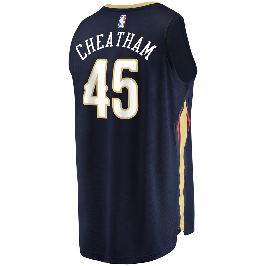 Zylan Cheatham New Orleans Pelicans Youth Fast Break Player Jersey – Icon Edition – Navy