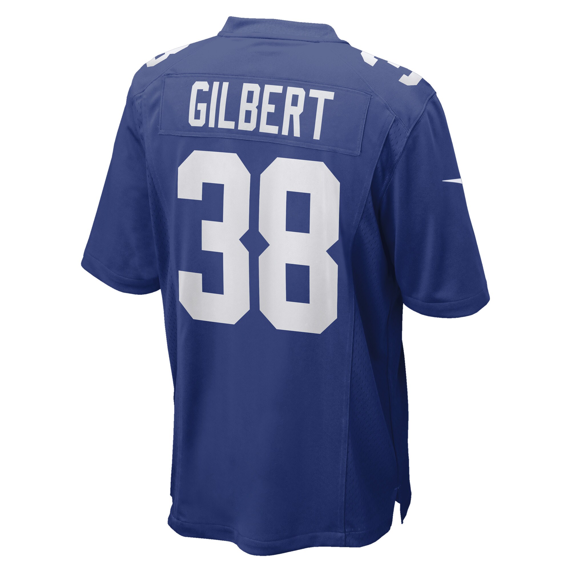 Zyon Gilbert New York Giants Game Player Jersey – Royal